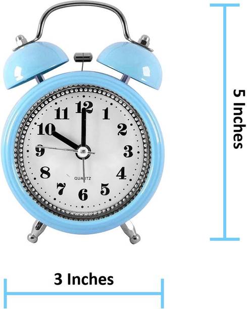 FITUP Analog Blue Clock