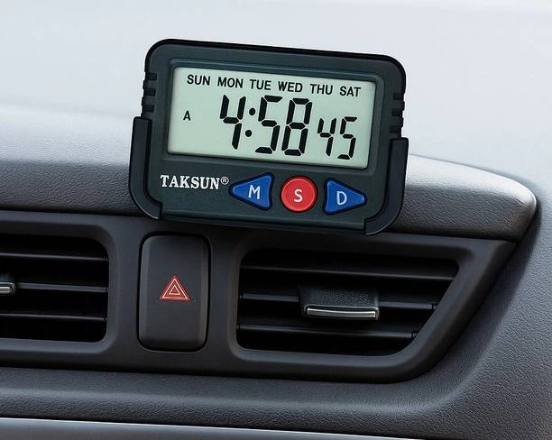 ZEBIFY Digital Black Clock