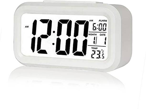 BBD Digital White Clock