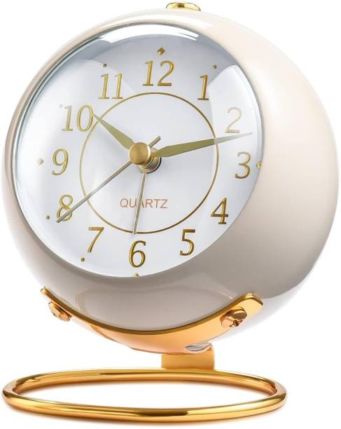 Kadio Analog Peach Clock