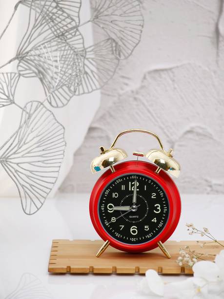 ARCHIES Analog Red Clock