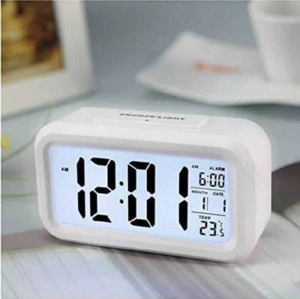 CRAVEKIT Analog-Digital White Clock
