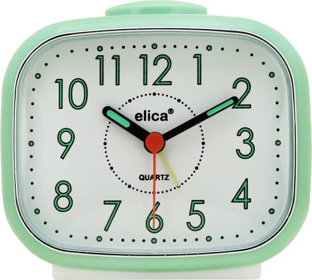 Elica Analog Green Clock