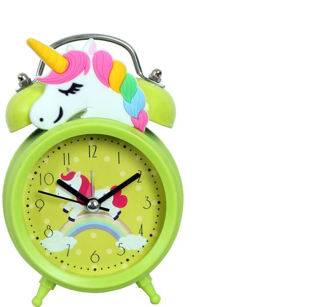 Kadio Analog Green Clock