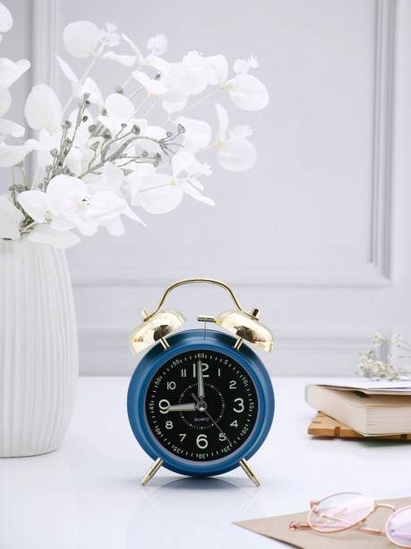 ARCHIES Analog Blue Clock