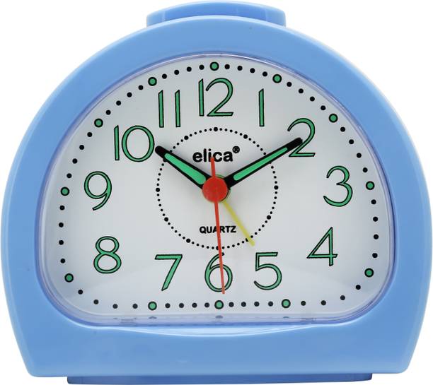 Elica Analog Pine Green Clock