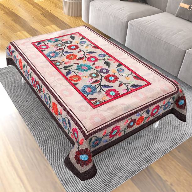 CASA FURNISHING Printed, Floral 4 Seater Table Cover