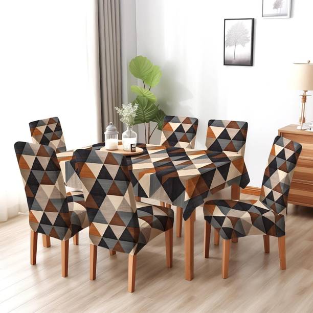 DECORIAN Floral 6 Seater Table Cover