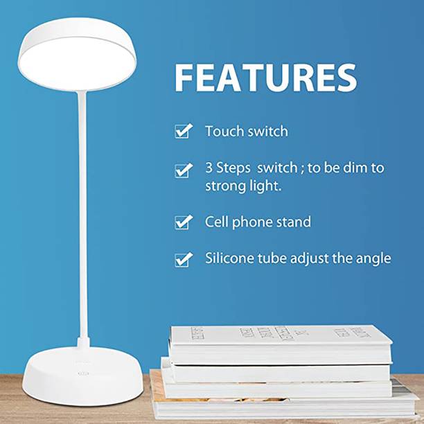 FIRSTLIKE 360 Degree Flexible Rechargeable, Touch Switch Table La