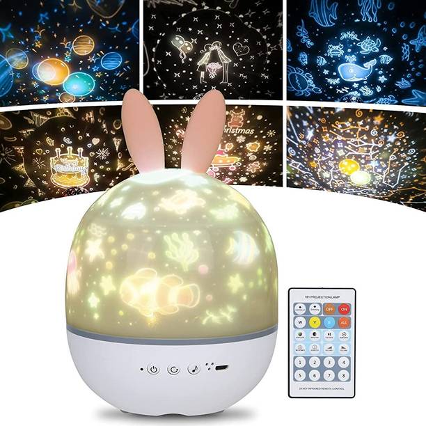PALAY Galaxy Night Light Projector Led Lamp 1200mAh with Bluetooth Speaker Planetarium Table Lamp