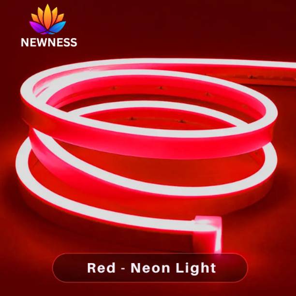 Newness 500 LEDs 4 m Red Steady Strip Rice Lights