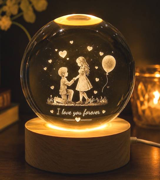 Kgvr1 FANTASY FINDS COUPLE ILOVE YOU FOREVER Night Lamp