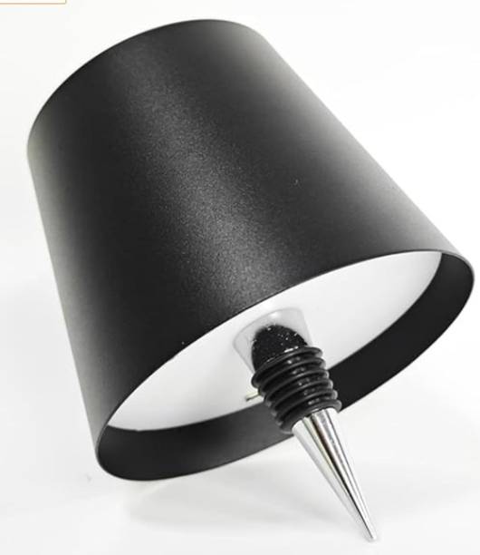 KIZJORYA Bottle Lamp, LED Wireless Wine Bottle Lamp Shade Table Lamp