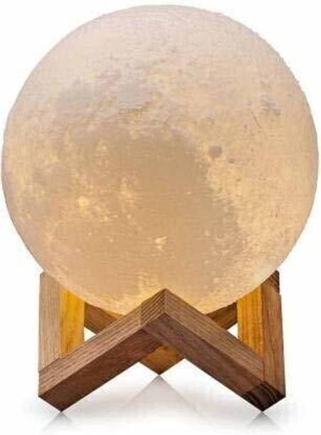 DAITORY Moon Lamp, LED 7 Colors Moon Night Light Lamp, Remote & T