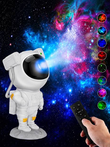 RAYVIX Astronaut Galaxy Star Projector Night Light for Bedroom, Kids Room & Home Décor Table Lamp