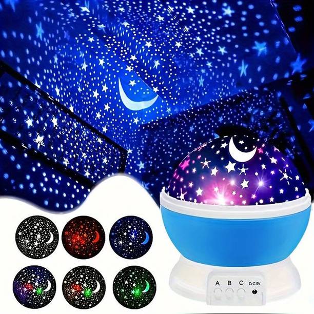 UNZAG Sky Atmosphere Globe Projection Lamp Mini Seven-Color LED NightLight for Bedroom Night Lamp