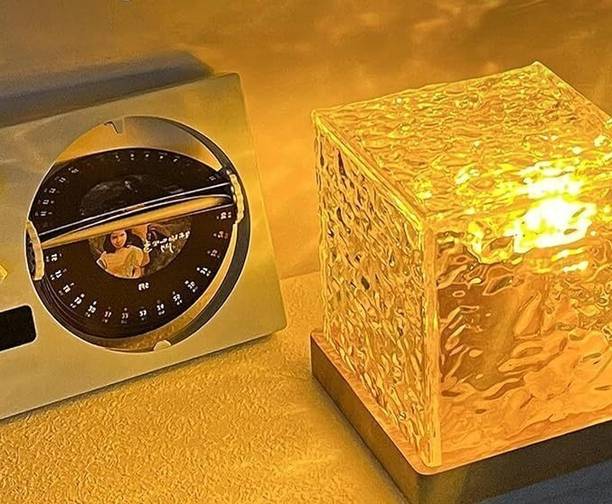 NKL BEST 3D Ocean Wave Projector Lamp Romantic LED Night Light With Remote_UE570 Table Lamp