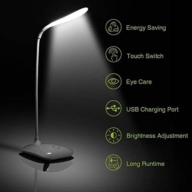 Snekar Battery Operated Led Light, Touch Control Eye Caring, Study Lamp