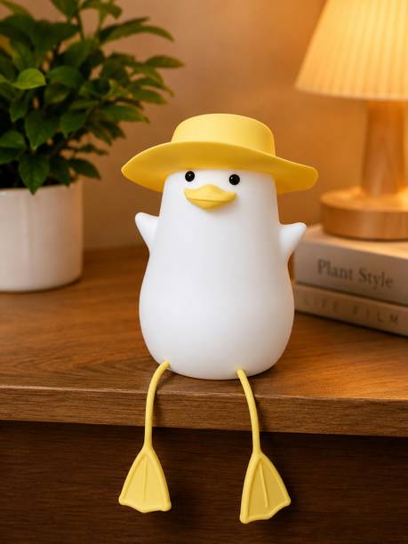 E Store 43 Cute Duck 7 Color Changing Silicone LED Light Night Lamp