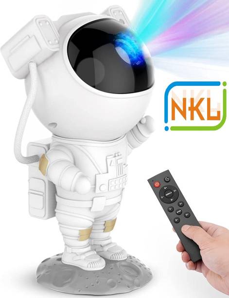 NKL 360° Adjustable Astronaut Galaxy Projector Lamp with Remote Bedroom, Home_UE212 Night Lamp