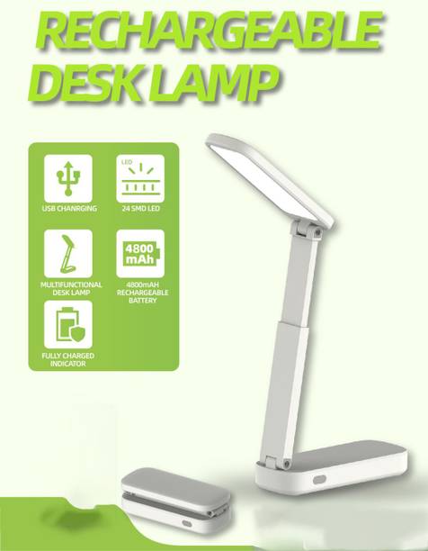 iDOLESHOP RECHARGEABLE FOLDABLE DESK LAMP Table Lamp