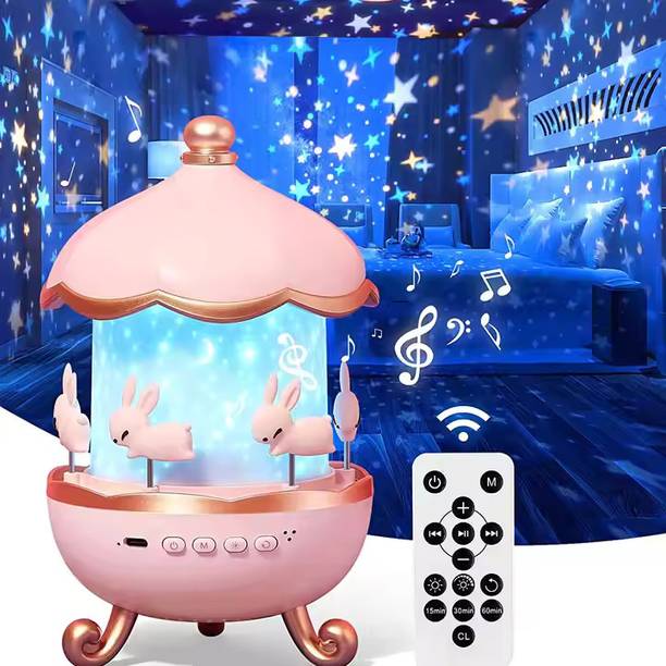टैक्सज़िला 72 Mode Star Light Projector Baby Night Light with Bluetooth & Remote Control नाइट लैम्प