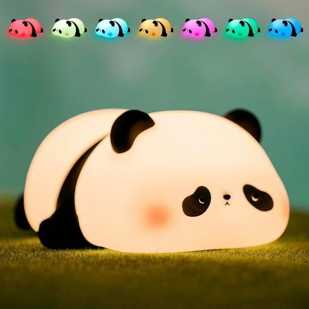 Fortay Sleeping Panda Night Light for Kids,Nursery 7-Color Changing Night Lamp  - 3 cm