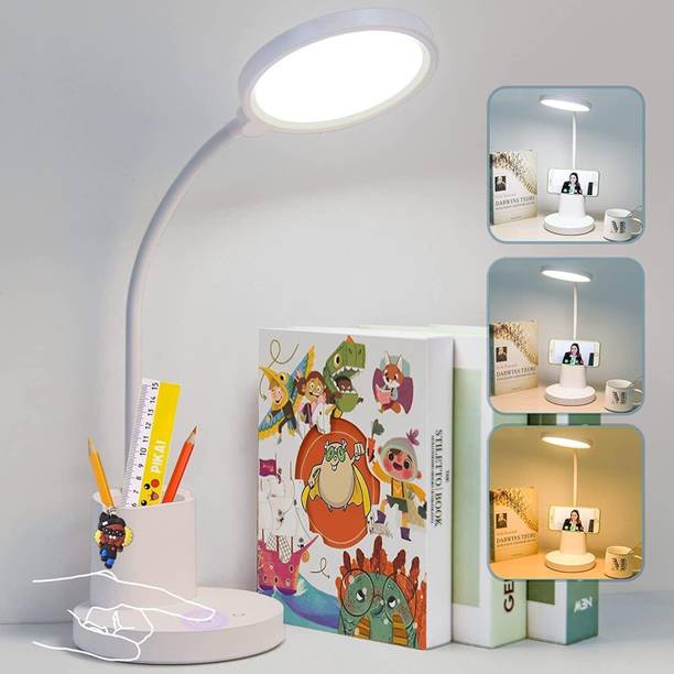 kinjas Eye-Caring Clip on Lights 3 Modes Night Bed Lamp Table Lamp