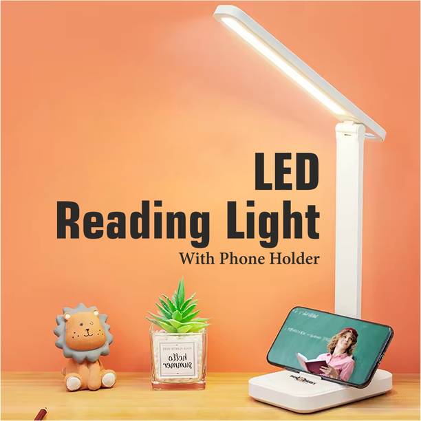Make Ur Wish Rechargeable LED Reading Table Lamp With Touch Dimme