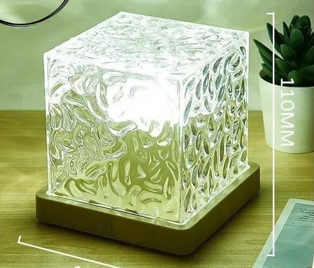 NKL BEST 3D Ocean Wave Projector Lamp Romantic LED Night Light With Remote_UE641 Table Lamp