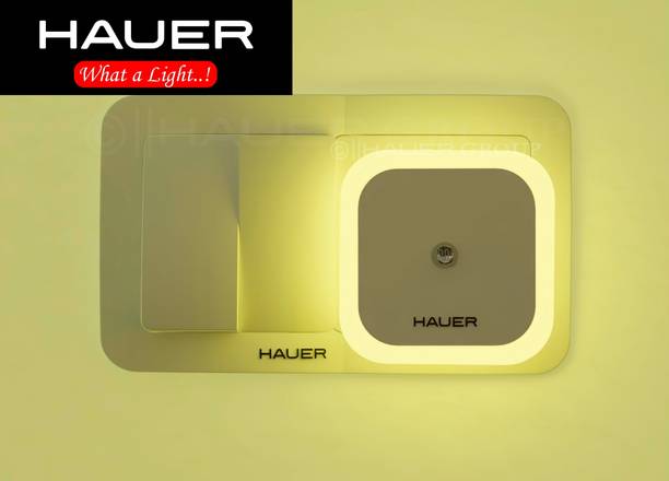 हॉएर GLOW-MATE Smart LED Premium Night Light Auto Dimming With Auto ON/OFF Sensor LED नाइट लैम्प