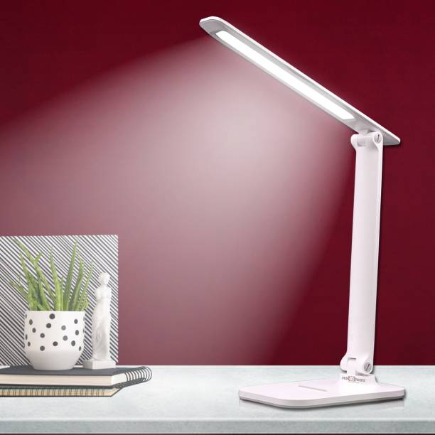 Pick Ur Needs Rocklight Rechargeable LED Touch On/Off Switch Table Lamp (White) Table Lamp