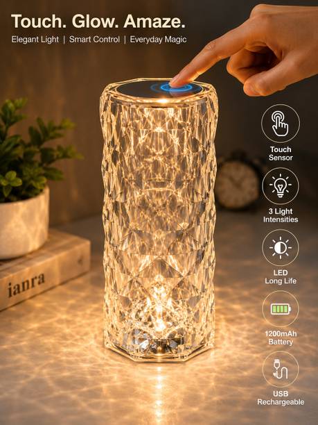 Wellnon Touch Sensor Multi Color LED Table Lamp