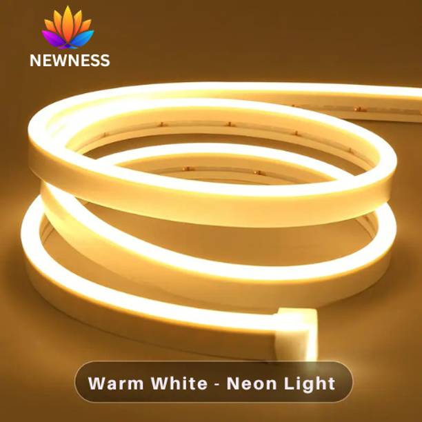 Newness 500 LEDs 4 m White, Yellow Steady Strip Rice Lights