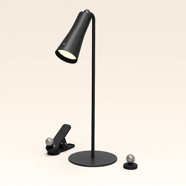 NAIRO 4 in 1 Rechargeable Desk Light with Powerful Magnets & Adjustable Brightness Study Lamp