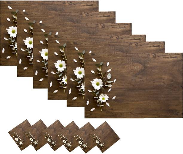 Flipkart SmartBuy Rectangular Pack of 6 Table Placemat