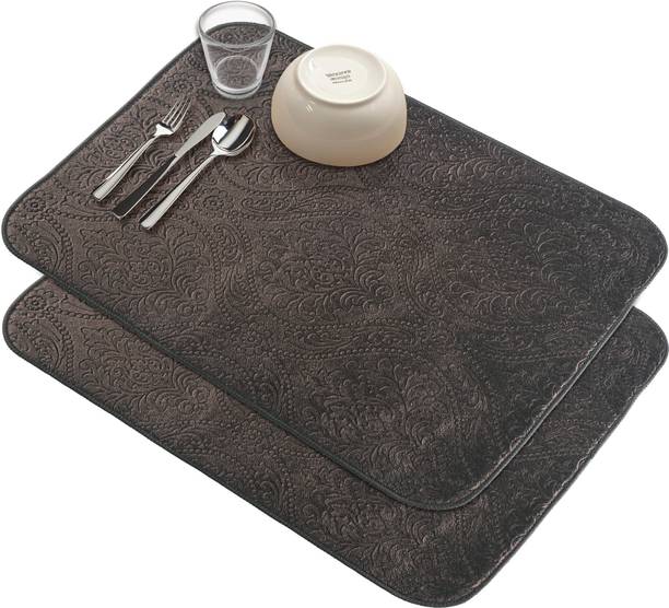 KUBER INDUSTRIES Rectangular Pack of 2 Table Placemat