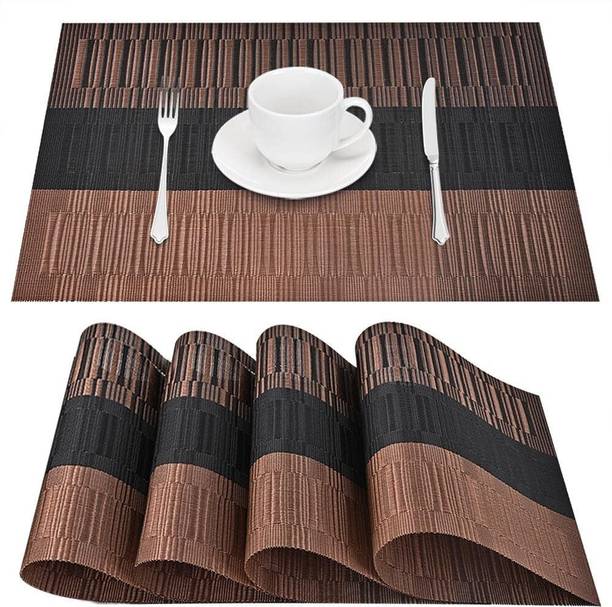 YELONA Rectangular Pack of 6 Table Placemat