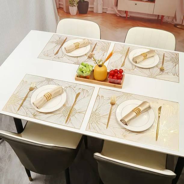 Flipkart SmartBuy Rectangular Pack of 4 Table Placemat