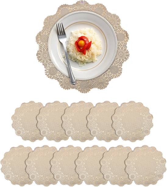 Heart Home Round Pack of 12 Table Placemat