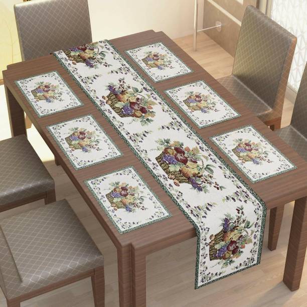 Shoppingzone Rectangular Pack of 7 Table Placemat