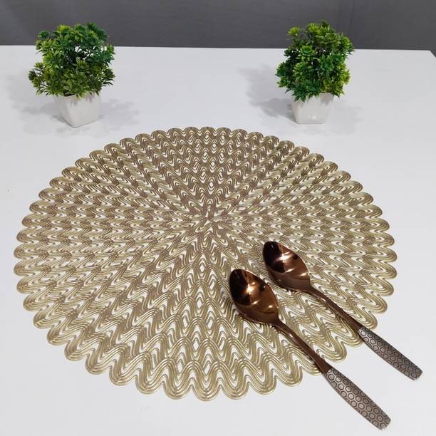 Kritvi Round Pack of 2 Table Placemat