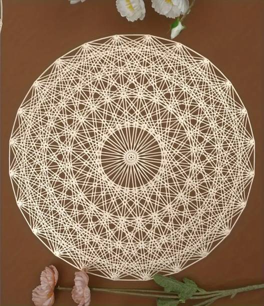 Dakshya Industries Round Pack of 2 Table Placemat