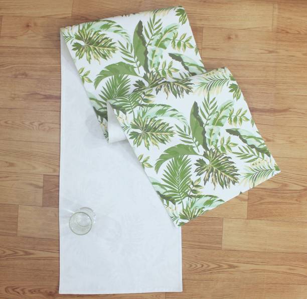 COTTON CANDY Green 182 cm Table Runner