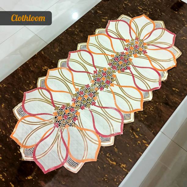 Clothloom Multicolor 84 cm Table Runner