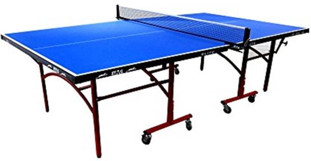 Stag iconic Elite Outdoor Blue Rollaway Outdoor Table Tennis Table