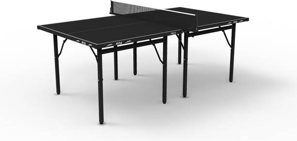 Stag iconic Midi TT Table Black & Grey Stationary Outdoor Table Tennis Table