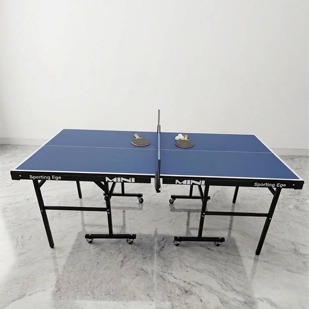 SportingEge MINI Blue black 18mm Rollaway Indoor Table Tennis Table