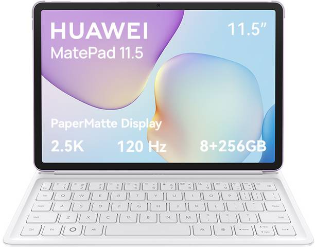 Huawei MATEPAD 11.5 With Keyboard 8 GB RAM 256 GB ROM 11.5 inch with Wi-Fi Only Kirin T82B Tablet (Violet)