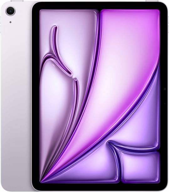 Apple iPad Air 128 GB ROM 11.0 inch with Wi-Fi Only Apple M4 chip (Purple)